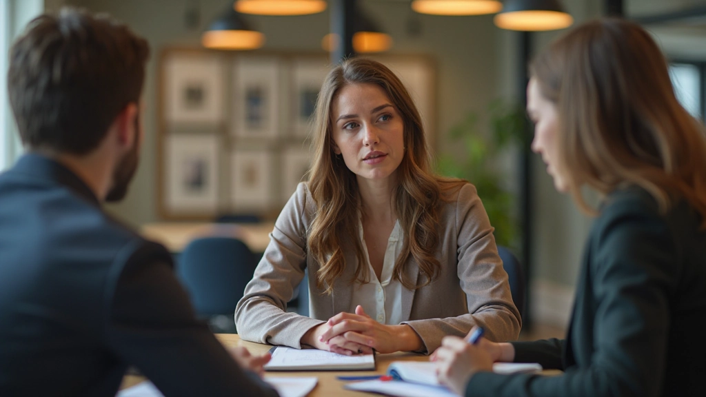 Onderzoeker voert gesprek met gebruiker in comfortabele gespreksomgeving met notities en observatiemateriaal